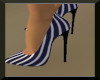 fun girl heels blue