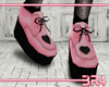 Pink Goth Shoes