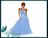 Baby Blue Corset Gown