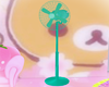 cute turquoise fan