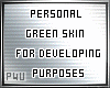 -P- Green Skin (M)