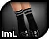 lmL Blk-Gray Tubesocks