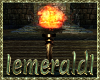 Medieval Club Fire Pane