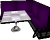 Purple Corner Booth