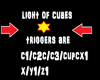 blue cube light