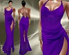 T- Dress Chiffon violet
