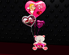Valentine Bear Balloons