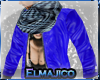 *EL* blue leather