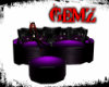 GEMZ!!! PURPLE SOFA