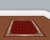 Red n White Persian Rug