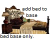bed base w/ end tables