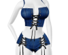 Denim Set UP Blue Dark