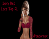 Red Lace Top RL