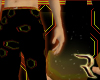 Star pants red