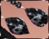 Black Drops Earrings