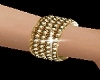 Stud bracelet Gold .