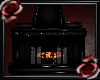 -A- Dark Goth Fireplace