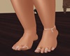 Feet w/Toe Rings & Jewel