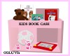  PINK KIDS BOOK CASE