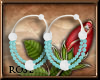 Pearl Earrings [Aqua]
