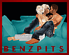 ROMANTIC COUCH 4P  /T