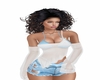 Blue Shorts Set