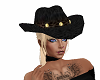 Cowgirl Hat Blk/Anml
