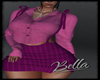 Elegant Purple Pinstripe