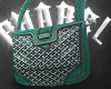 GREEN MONOGRAM BAG