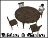 [B] Tables and Chair