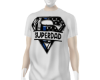 Super Dad Tee Blu