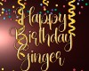 Ginger animated balloon