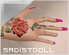 ♚ Roses Hands & Nails