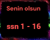 Senin olsun