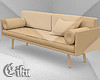 Modern Tan Sofa