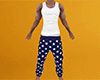 USA Pajamas & Tank Top M