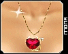 ~W~ Devil Heart Necklace