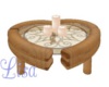 (MED) Heart Coffee Table