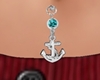 Crucifix Anchor emerald