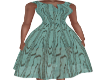 50s Update Dress~Teal