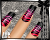 [AW]RedPink Tiger Nails