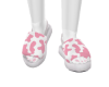 pink cow slipper