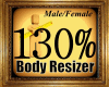 Body Resizer 130% M/F