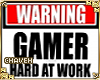 ♥ Gaming Warning