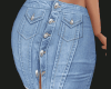Skirt made of branded de