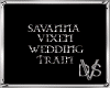 Savanna Vixen Wedd Train