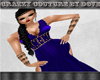 Cc - Grecian Blue Gown