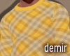 [D] Dell plaid sweater