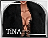 BLACK FUR COAT