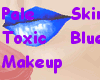 PaleSkinToxicBlue Makeup